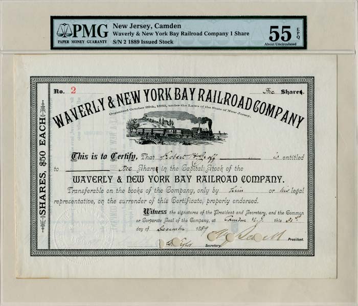 Waverly and New York Bay Railroad Co.